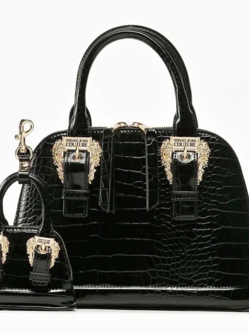 Versace Jeans Couture Satchels Black Size One Size